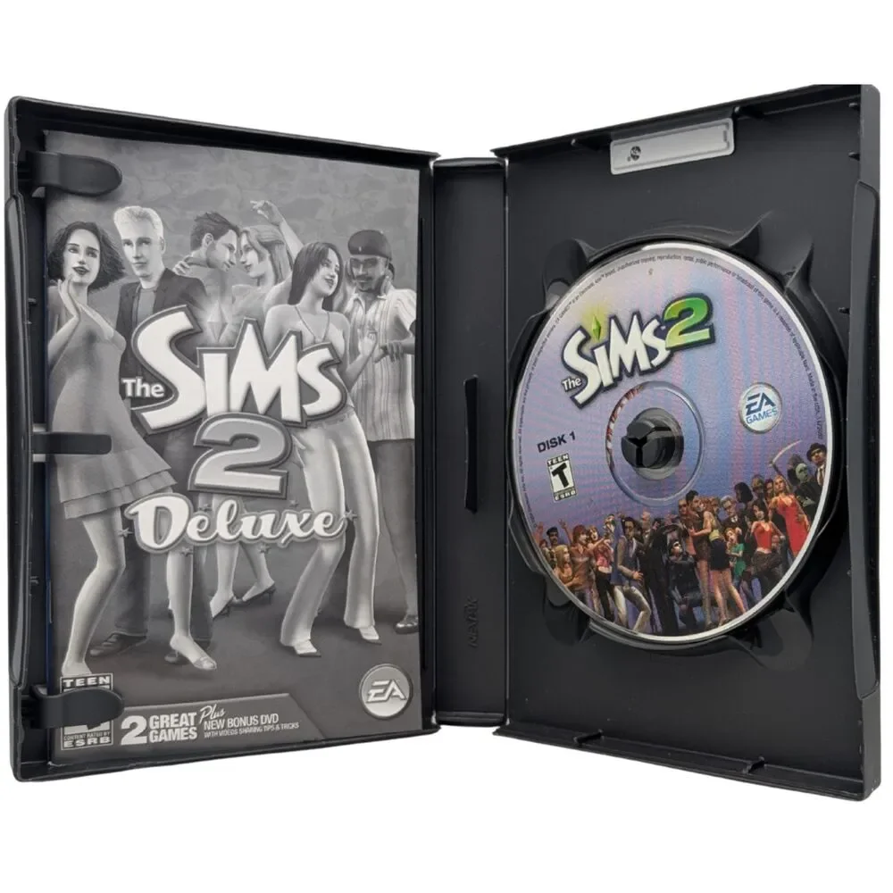 The Sims 2 Deluxe PC DVD/CD – Two-Disc Set with Bonus DVD